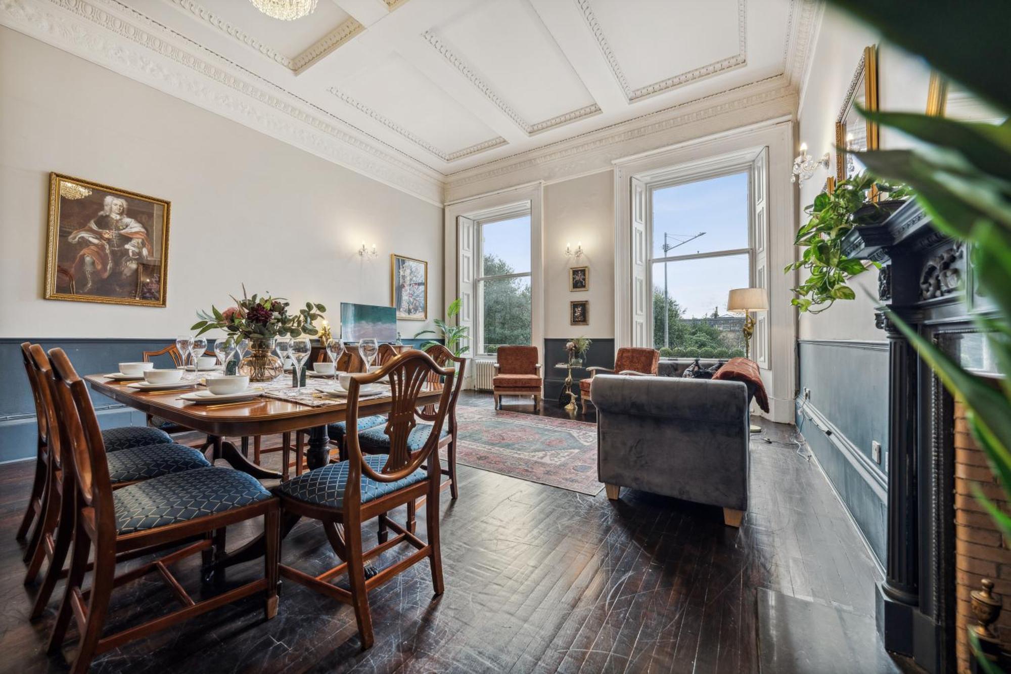 Grand 2 Bed West End Residence Glasgow Extérieur photo