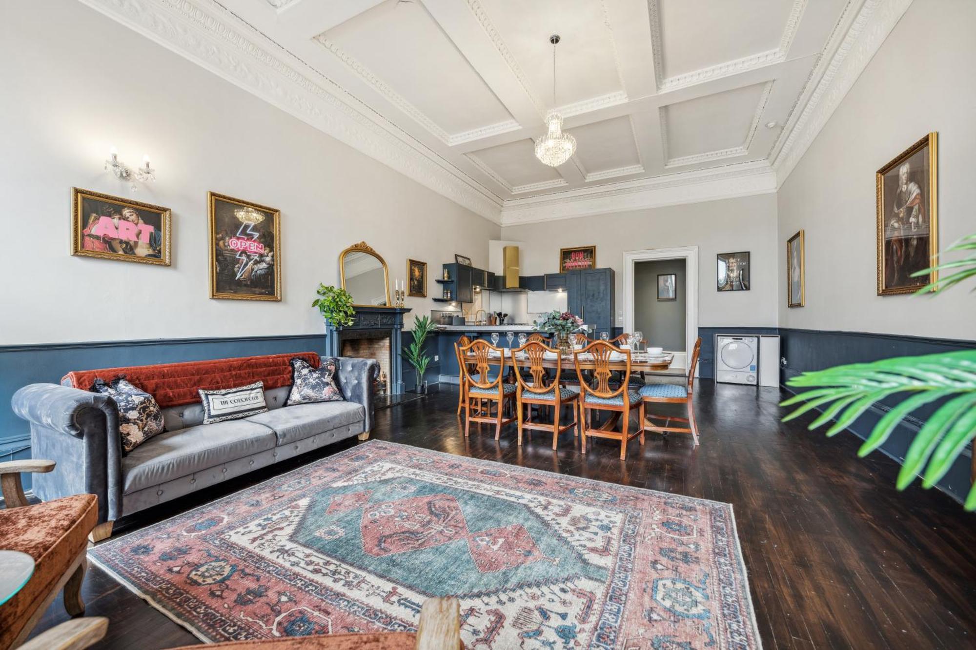 Grand 2 Bed West End Residence Glasgow Extérieur photo