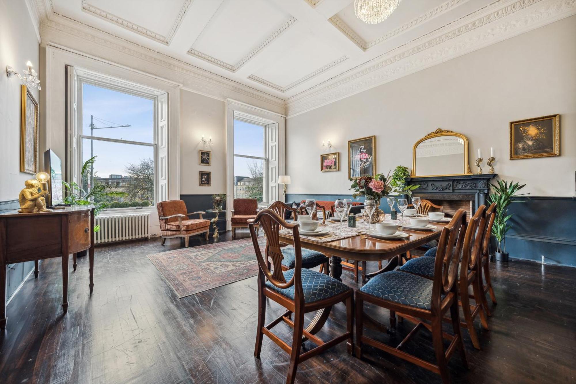Grand 2 Bed West End Residence Glasgow Extérieur photo